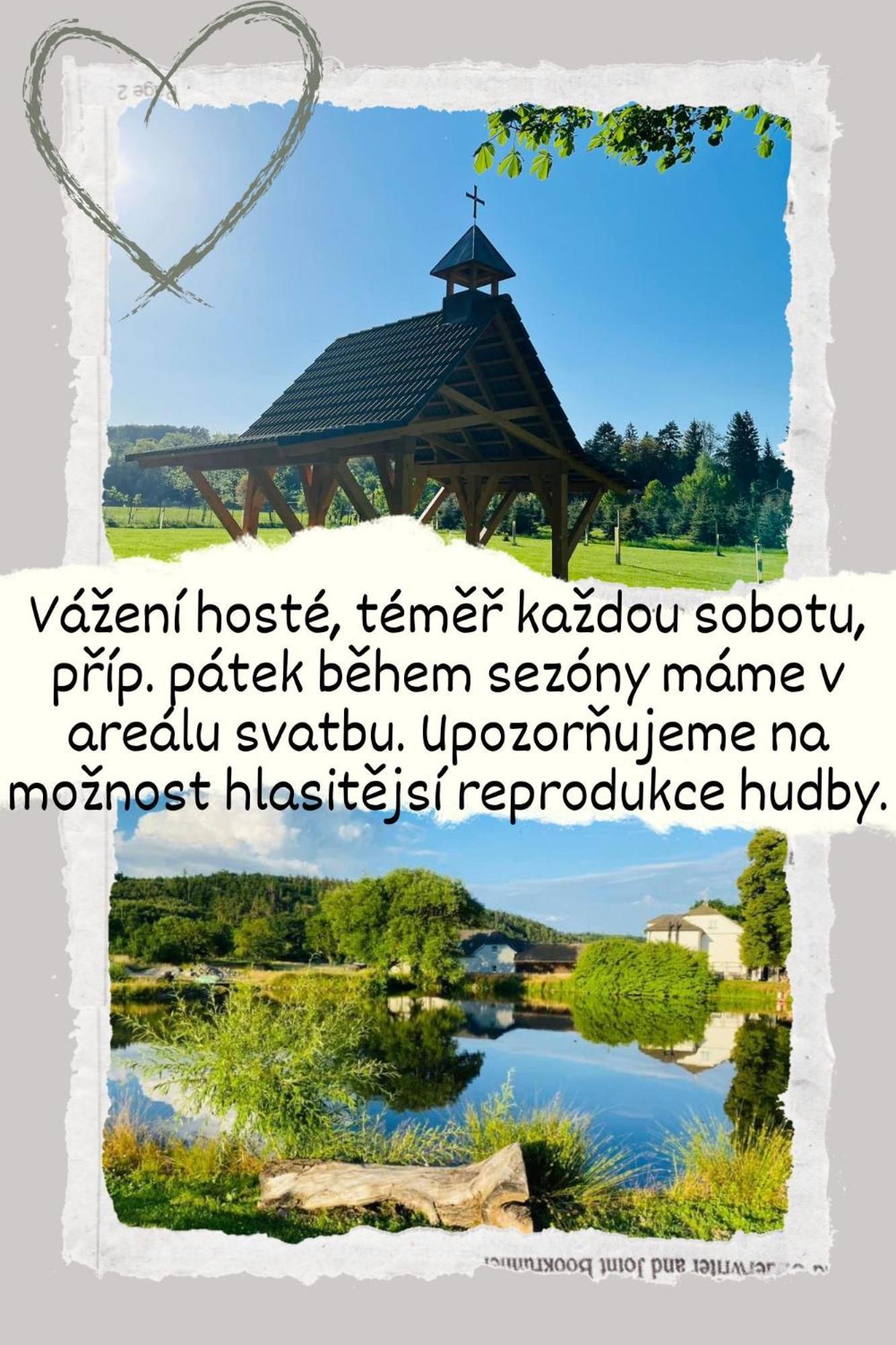 Penzion A Restaurace Belecky Mlyn Pteni Bagian luar foto